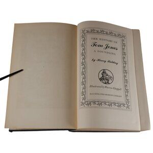 The History Of Tom Jones A Foundling by Henry Fielding Vintage Illustrated HC